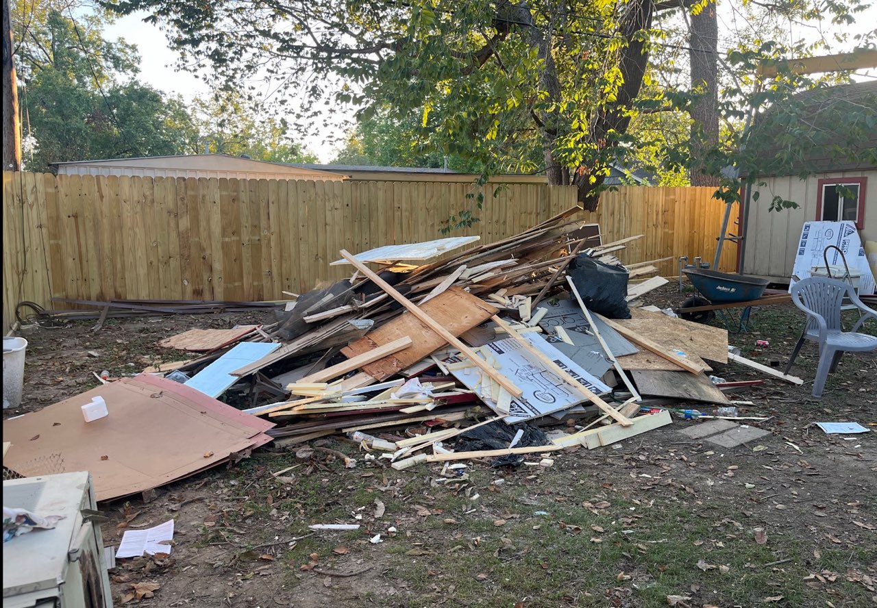 Junk removal or demolition project photo