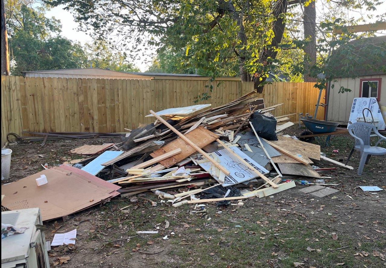 Junk removal or demolition project photo